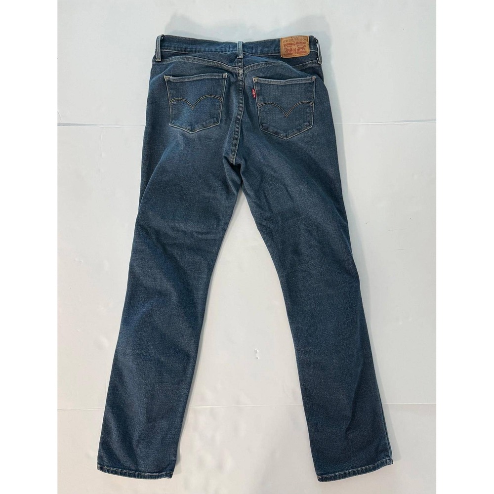 Levis 312 Shaping Slim Jeans Womens 28x32 Medium Wash Blue Denim Mid Rise - Picture 5 of 16